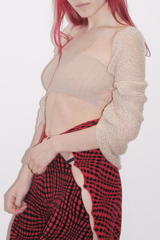 RUI Cashmere Shawl Bandeau RAW22KN01 Ficelle Camel Brown